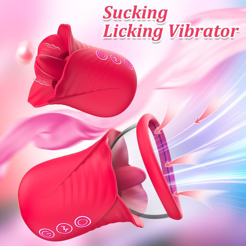 Rose Sex Toy Adult Toys - Womens Sex Toys Sucking Vibrator