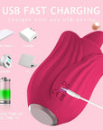 Rose Toy 2.0 Thick Tongue Vibrator – Rose Vibrator for Women