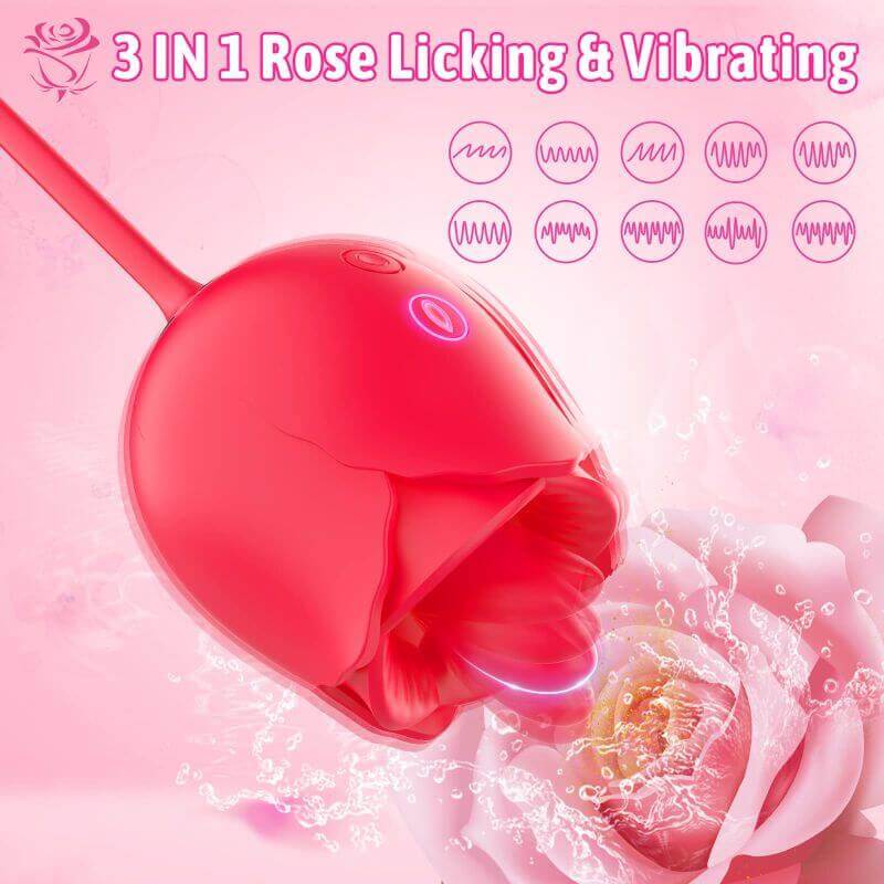 Rose Toy Vibrator for Women