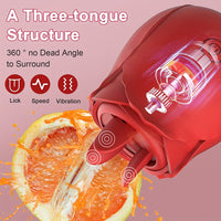 Rose Vibrator A Three-tongue Structure
