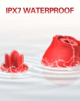 Rose Vibrator IPX7 waterproof