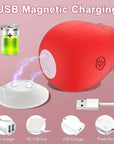 Rose Vibrator USB Magnetic Charging