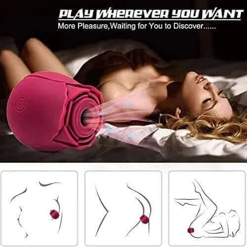 Rose Toy Sucking Vibrator