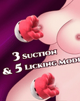 Big Mouth Rose Toy Tongue Licker