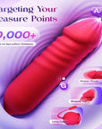New Rose Clit Sucking Toy Dildo G-spot Vibrator