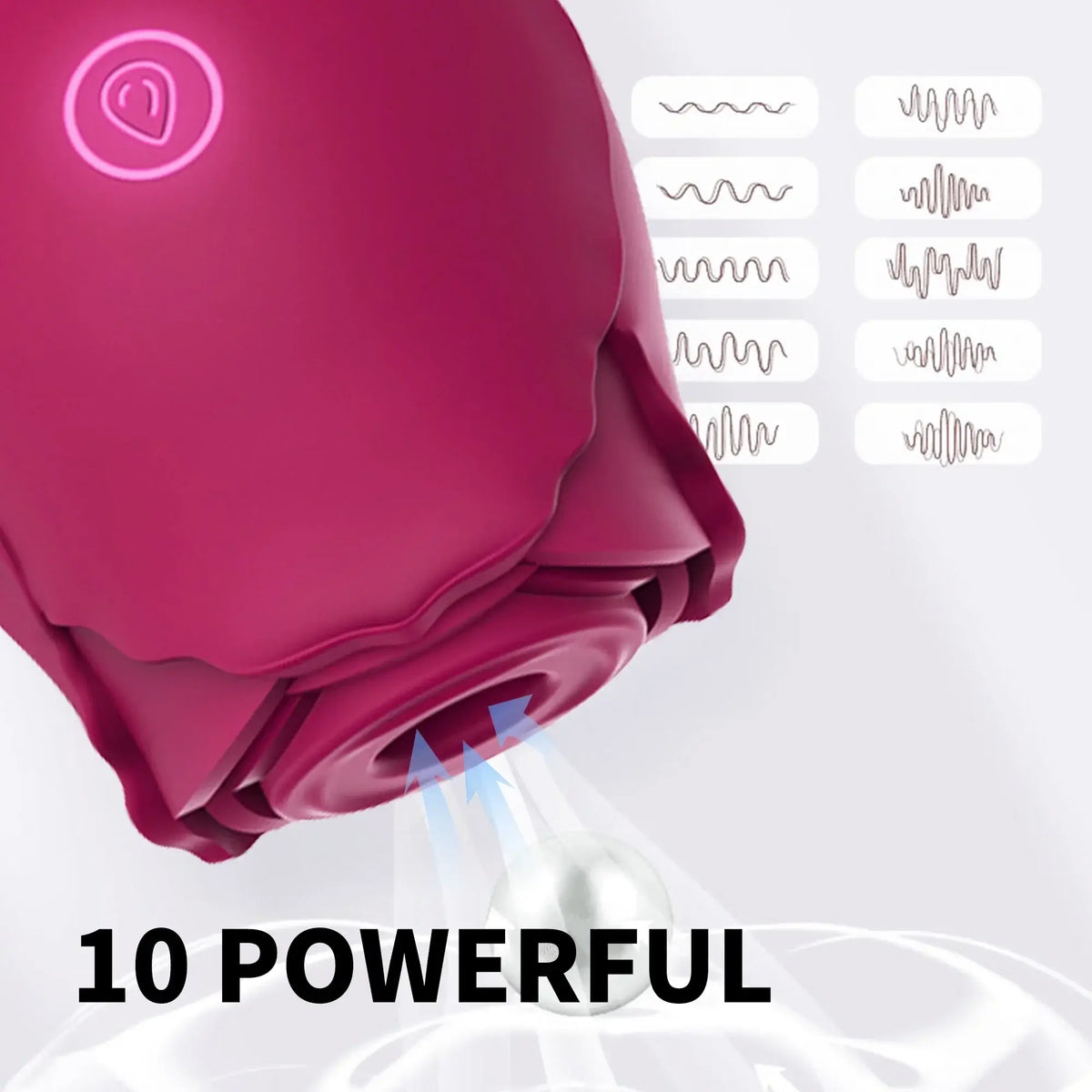 Rose Toy Sucking Vibrator