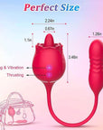 Fiona Plus size and control guide showing a 3.46-inch rose head, 2.24-inch width, 3.94-inch egg length, 1.26-inch egg width and two labeled front buttons