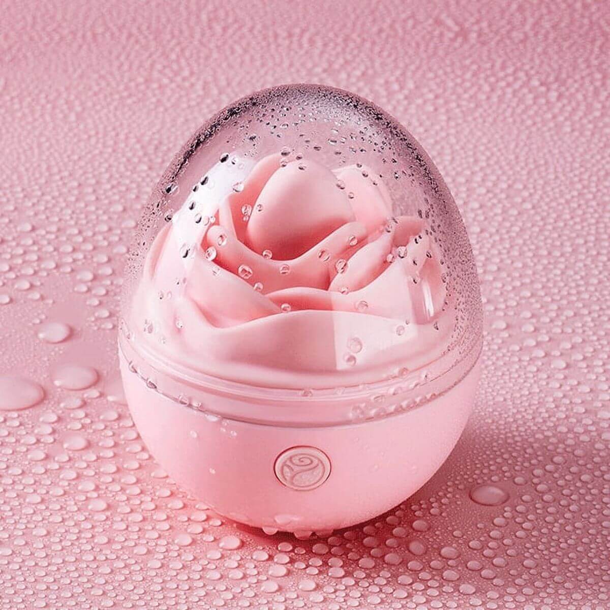 Pink Rose Vibrator 