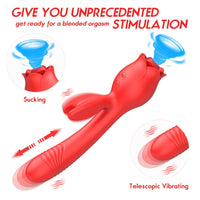 rabbit vibrator rose toy GIVE YOU A DIFFERENT PLEASURE