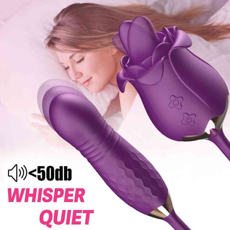 Rose Toy With Dildo Vibrator