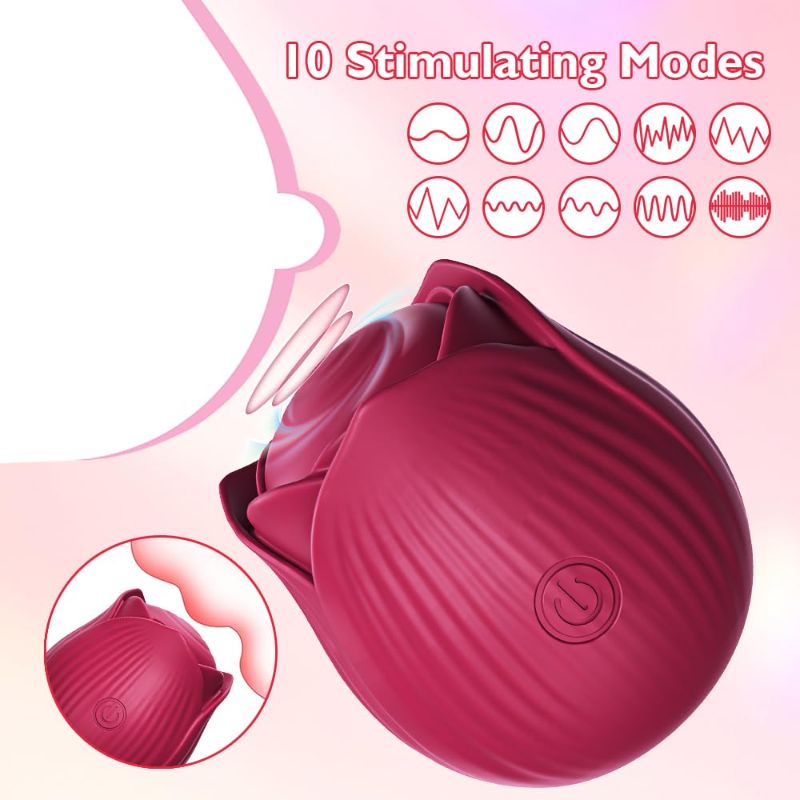 rose vibration 10 Stimulating Modes