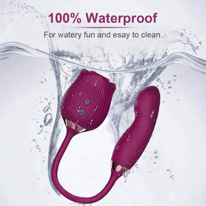 Rose toy with Dildo Extension: A Multi-Functional Delight
