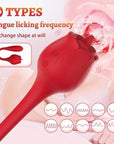 rose vibrator toy10 TYPES Tongue licking frequency