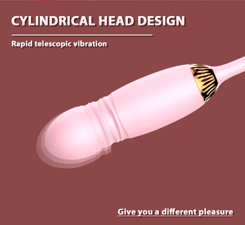 the rose adult toy cylindrical head design