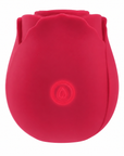 Red The Rose suction toy with petal-shaped body and one front control; image edited to match the unbranded unit