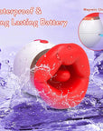 3 In 1 Rose Tongue-licking & Suction Vibrator