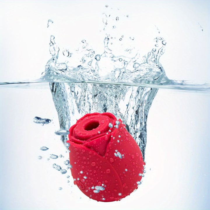 rose toy in water