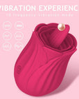 Rose Toy Thick Tongue Vibrator