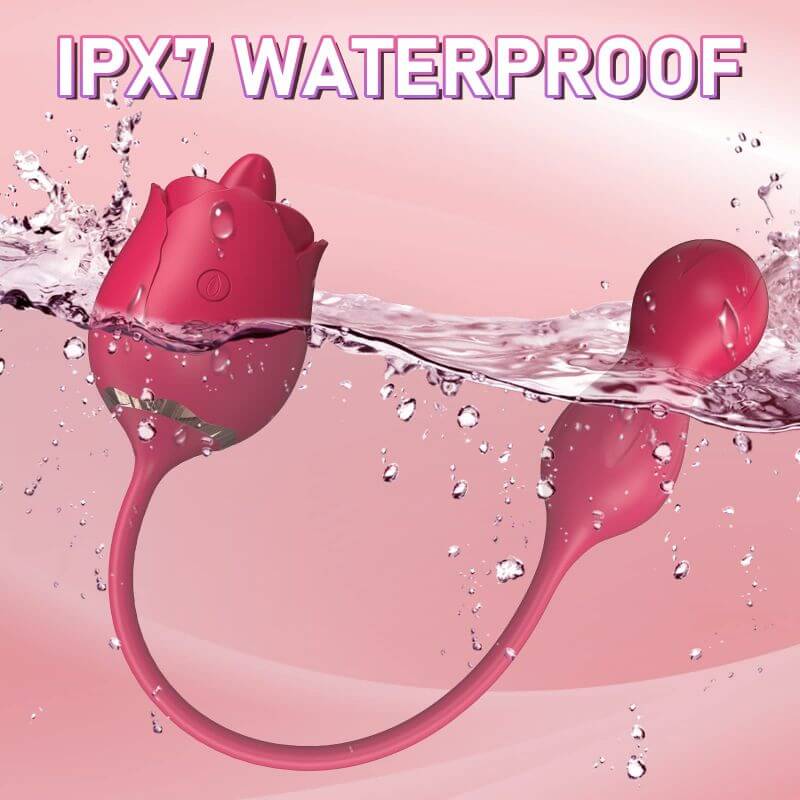 Double Fantasy Rose Toy Waterproof