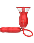 Rose Toy with Thrusting Dildo